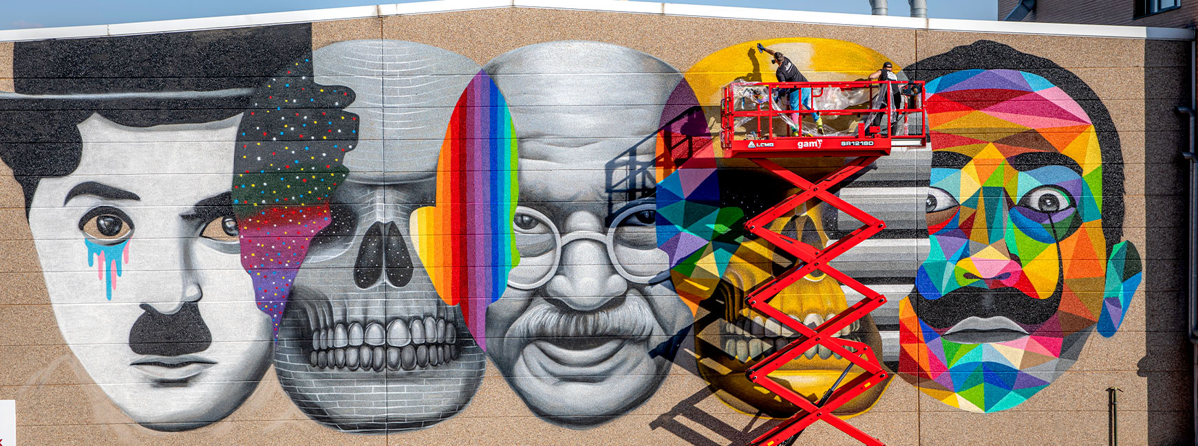 restauracion mural okuda - palibex - movember